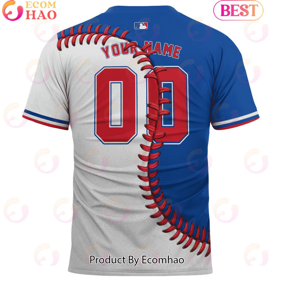 MLB Texas Rangers Custom Jersey