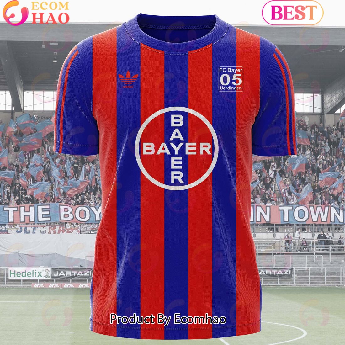 KFC Uerdingen 1989- 1990 Home Retro Shirt