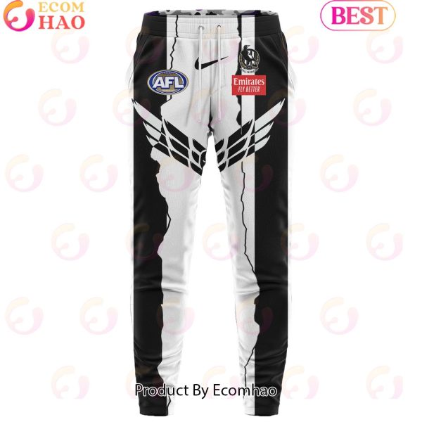 Collingwood Magpies – AFL 2024 Mix Guernseys Combo Hoodie Pants Limited Edition