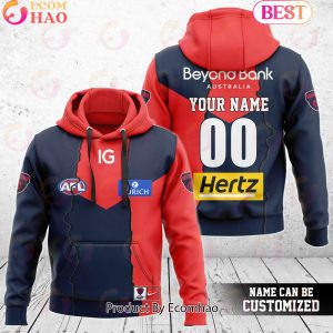 Melbourne Demons – AFL 2024 Mix Guernseys Combo Hoodie Pants Limited Edition