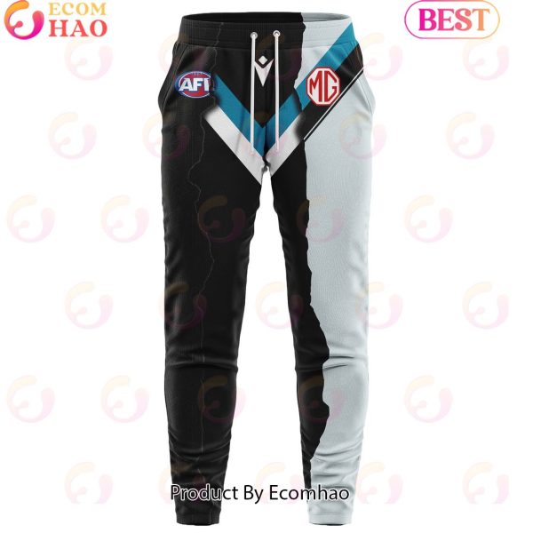 Port Adelaide Power – AFL 2024 Mix Guernseys Combo Hoodie Pants Limited Edition