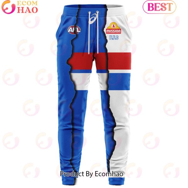 Western Bulldogs – AFL 2024 Mix Guernseys Combo Hoodie Pants Limited Edition