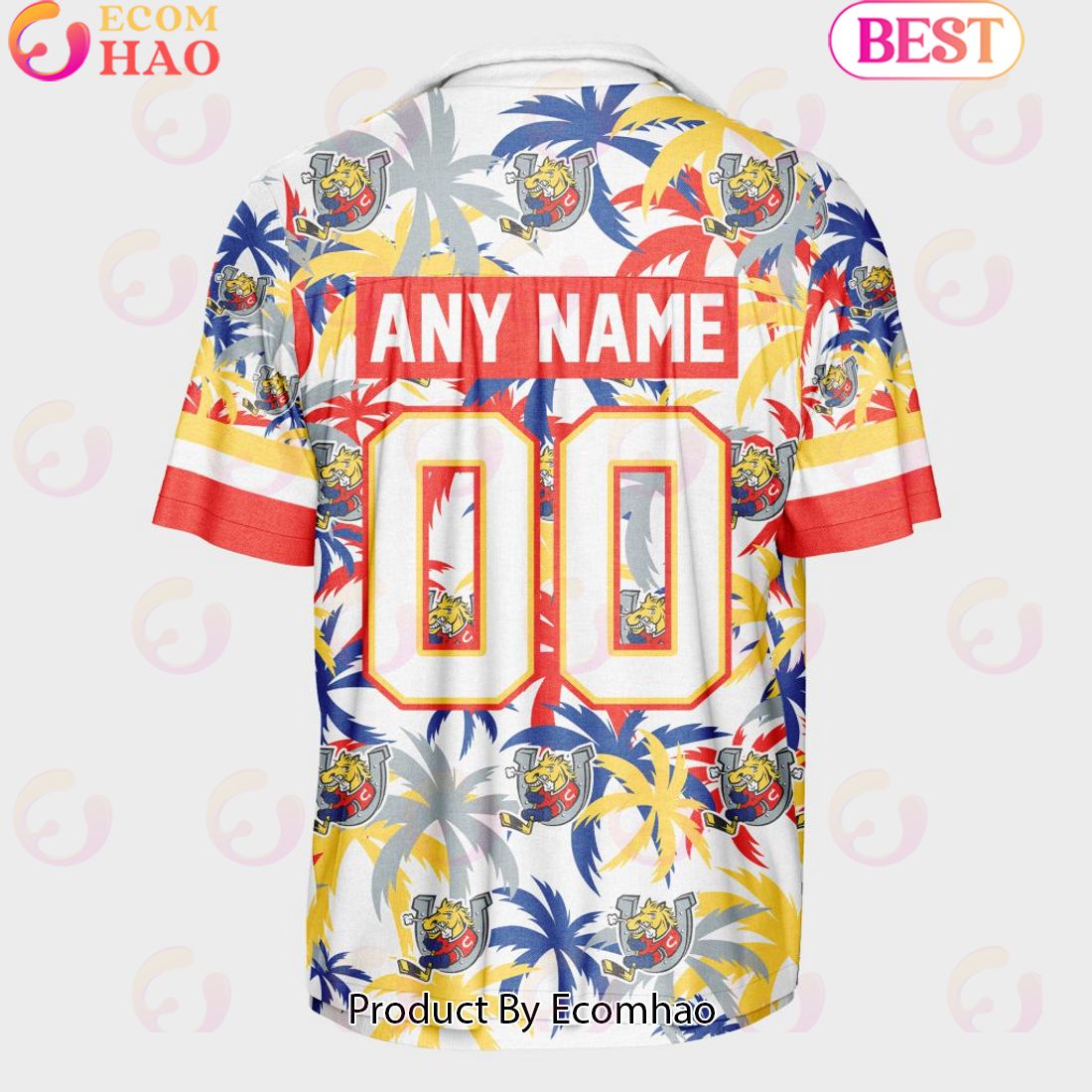 Personalized OHL Barrie Colts Away Jersey Color Hawaiian Shirt