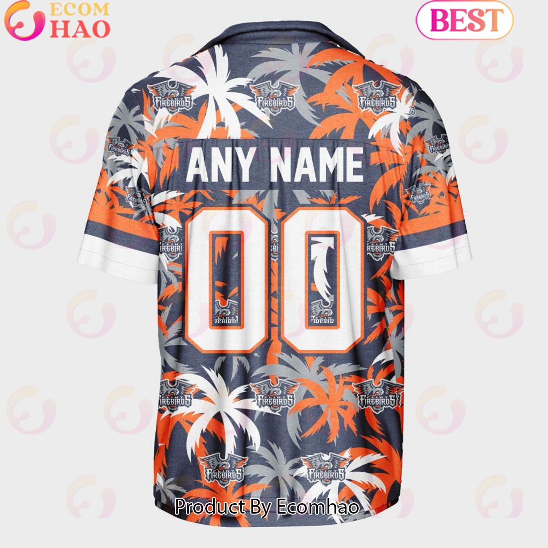 Personalized OHL Flint Firebirds Home Jersey Color Hawaiian Shirt