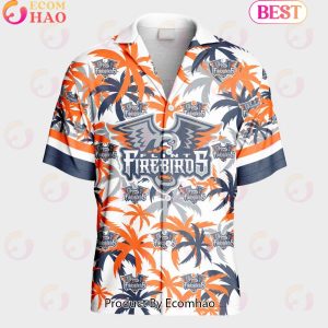 Personalized OHL Flint Firebirds Away Jersey Color Hawaiian Shirt