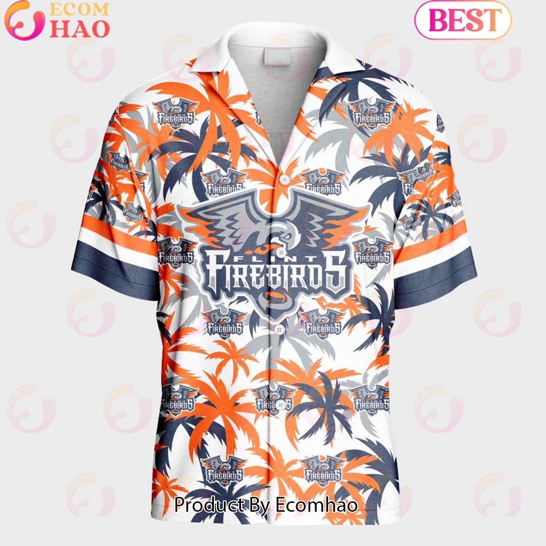 Personalized OHL Erie Otters Away Jersey Color Hawaiian Shirt