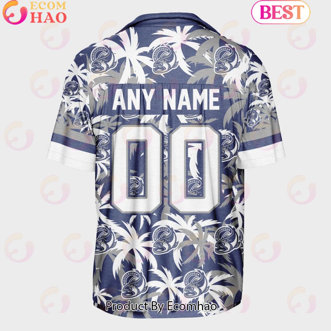 Personalized OHL Mississauga Steelheads Home Jersey Color Hawaiian Shirt