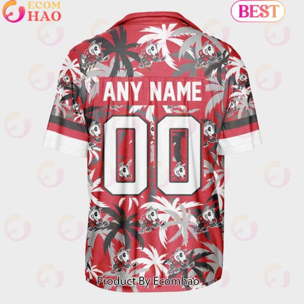 Personalized OHL Niagara IceDogs Home Jersey Color Hawaiian Shirt