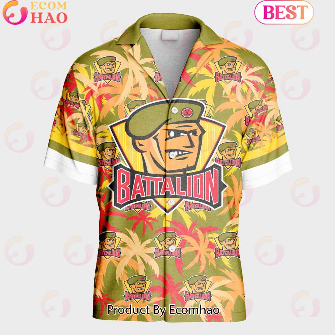 Personalized OHL Oshawa Generals Away Jersey Color Hawaiian Shirt