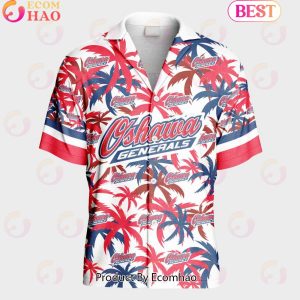 Personalized OHL Oshawa Generals Away Jersey Color Hawaiian Shirt