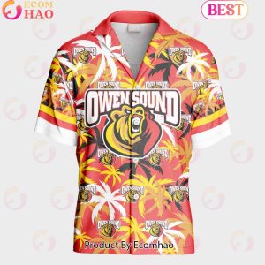 Personalized OHL Owen Sound Attack Home Jersey Color Hawaiian Shirt