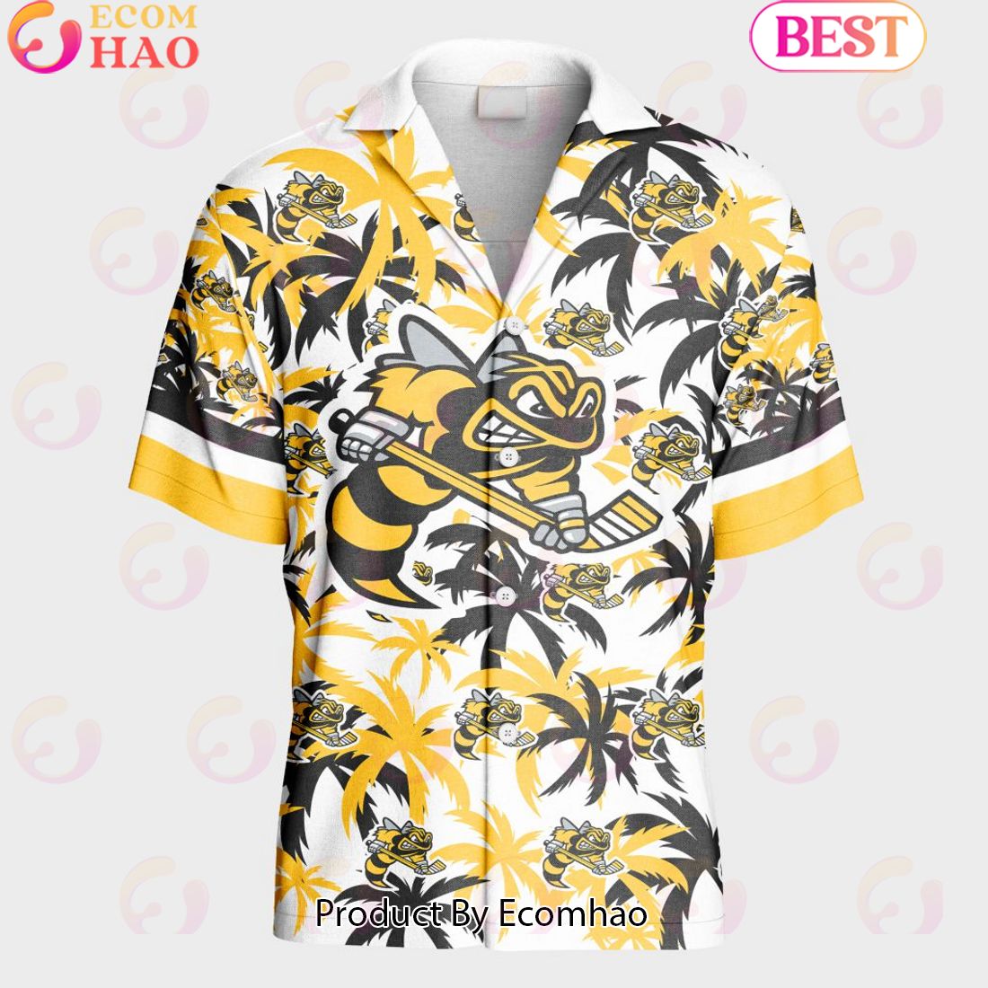 Personalized OHL Sarnia Sting Away Jersey Color Hawaiian Shirt