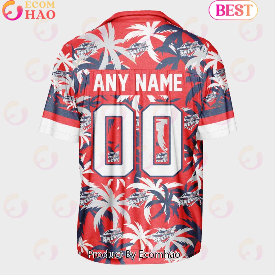 Personalized OHL Windsor Spitfires Home Jersey Color Hawaiian Shirt