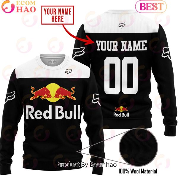 Limited Edition Custom Name Racing Red Bull Hoodie