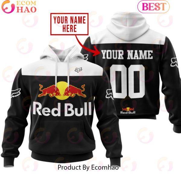 Limited Edition Custom Name Racing Red Bull Hoodie