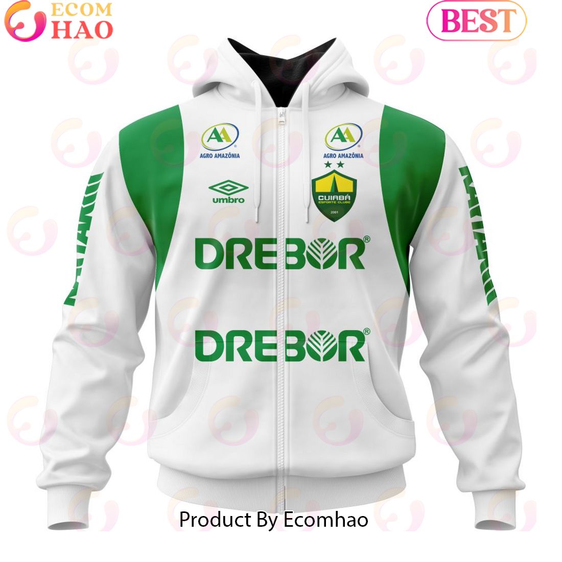 Serie A Cuiaba Personalized 2023 Away Kits 3D Hoodie