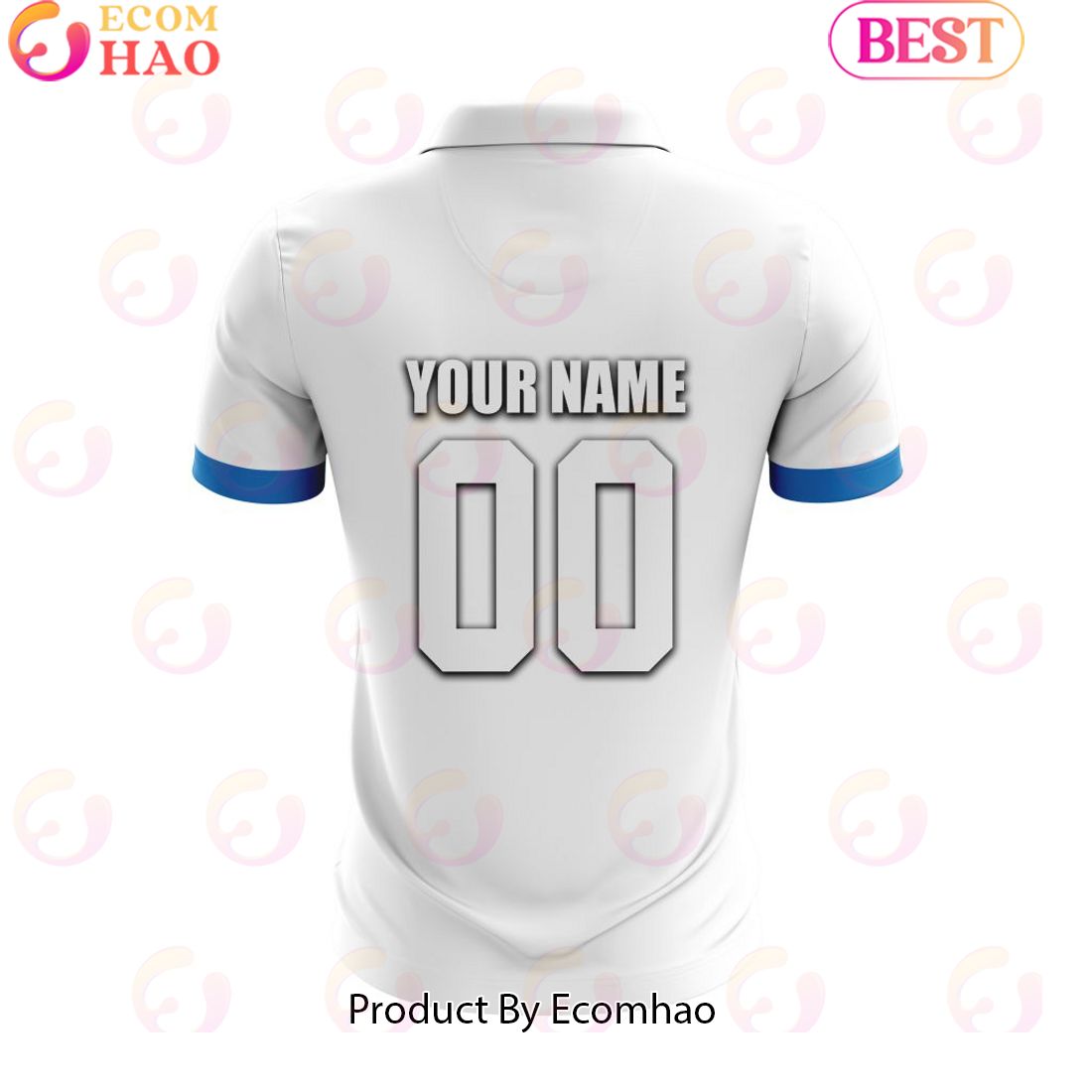 Serie A Bahia Personalized 2023 Home Polo