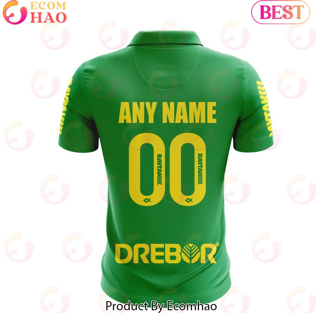 Serie A Cuiaba Personalized 2023 Home Polo