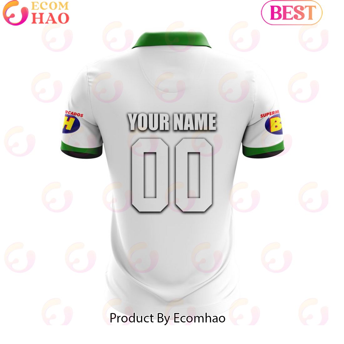 Serie A America Mineiro Personalized 2023 Away Polo