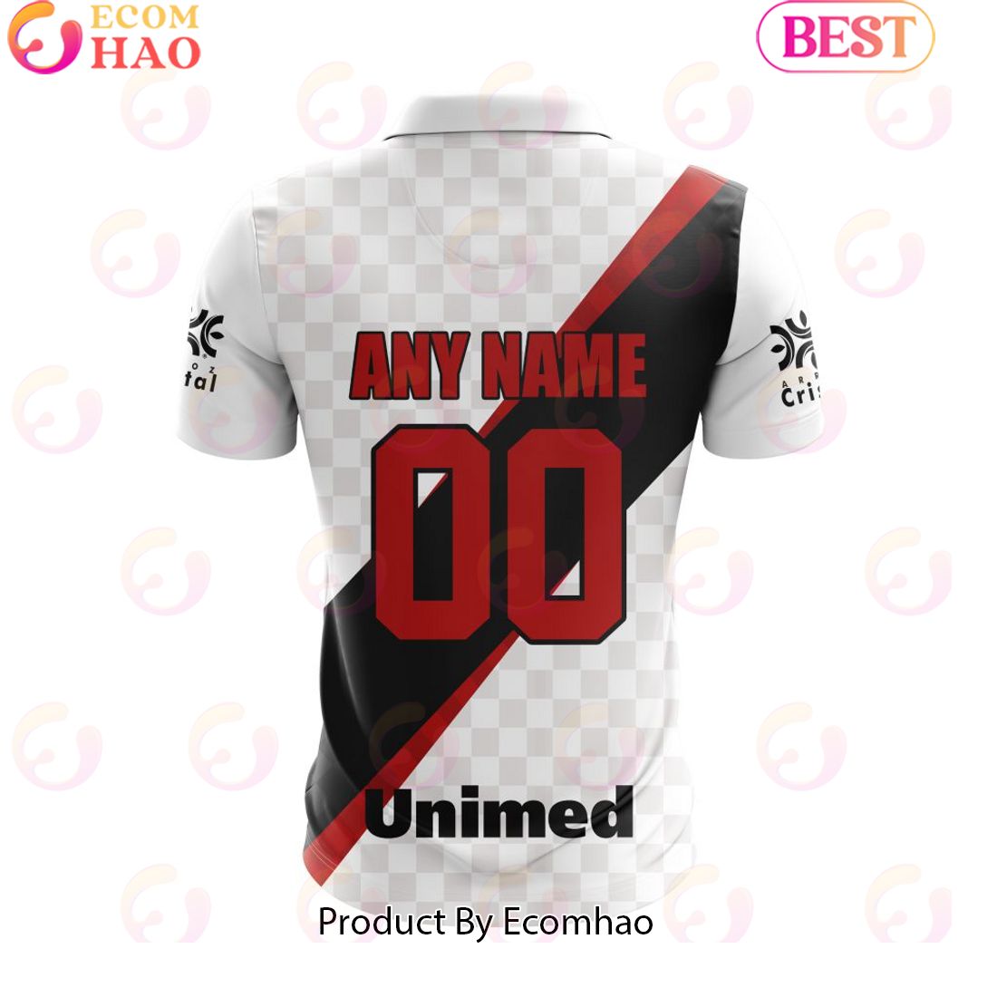 Serie A Atletico Goianiense Personalized 2023 Away Polo