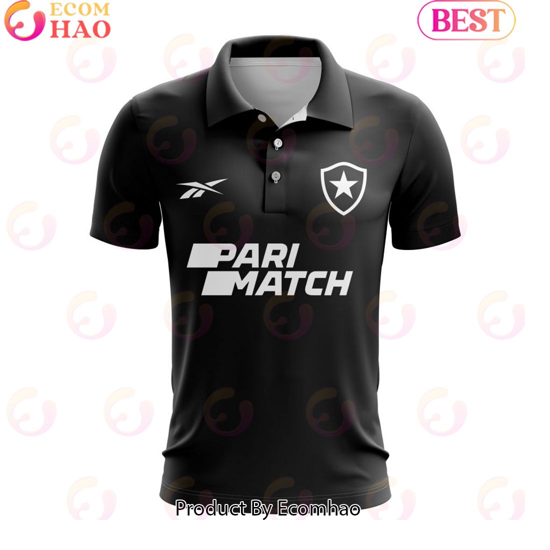 Serie A Botafogo Personalized 2023 Away Polo