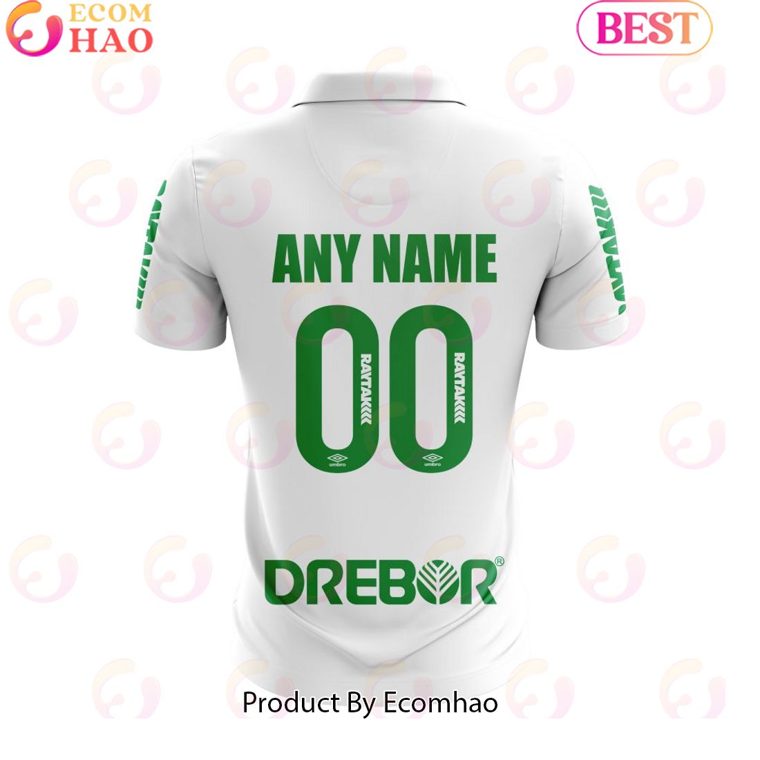 Serie A Cuiaba Personalized 2023 Away Polo