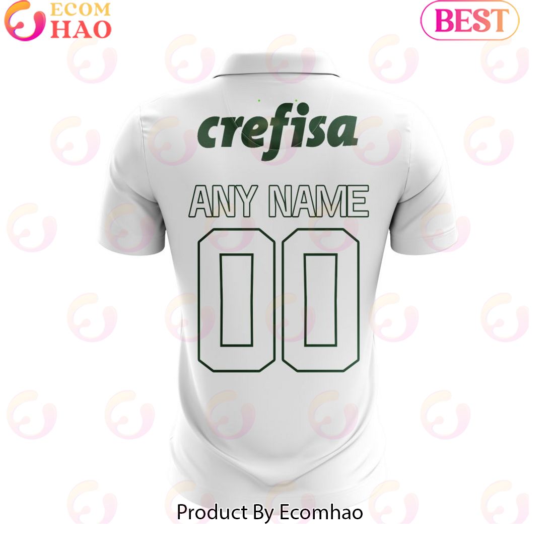 Serie A Palmeiras Personalized 2023 Away Polo