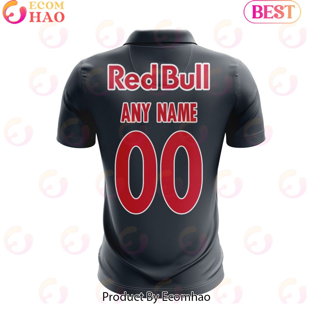 Serie A Red Bull Bragantino Personalized 2023 Away Polo