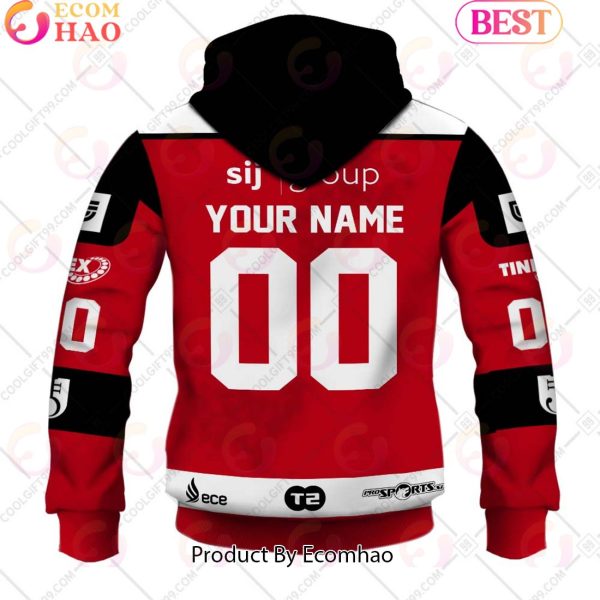 HDD SIJ Acroni Jesenice Jersey Style 3D Hoodie