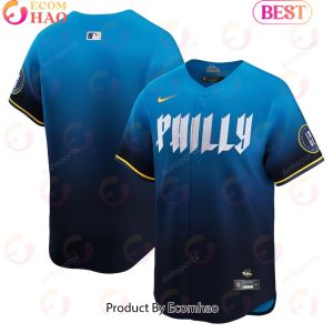 Philadelphia Phillies Blue 2024 City Connect Limited Jersey