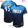 Trea Turner Philadelphia Phillies Blue 2024 City Connect Limited Jersey