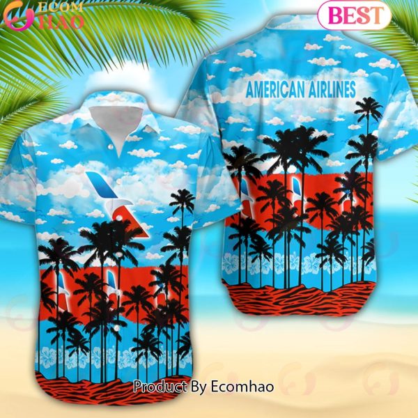 American Airlines New 2024 Hawaiian Shirt