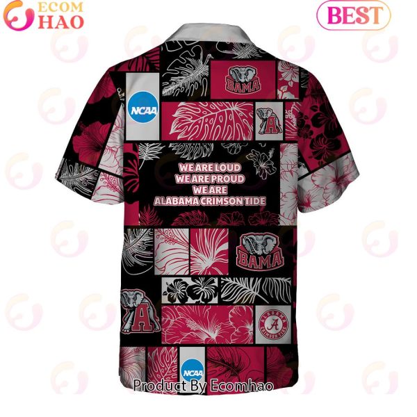We Are Loud We Are Proud We Are Alabama Crimson Tide Hawaiian Shirt And Short
