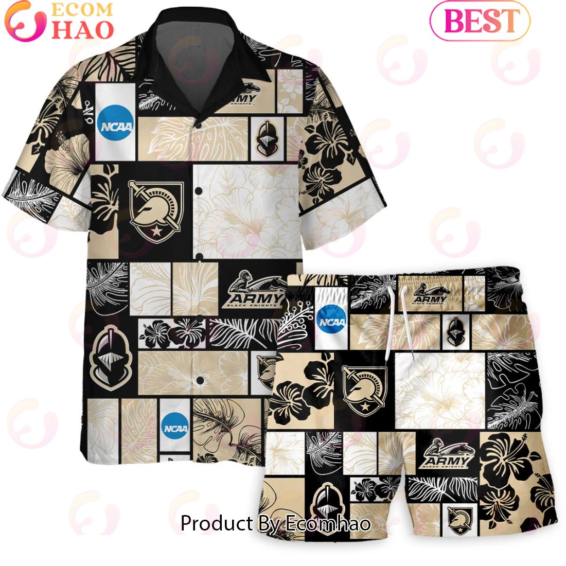 We Are Loud We Are Proud We Are Army Black Knights Hawaiian Shirt And Short