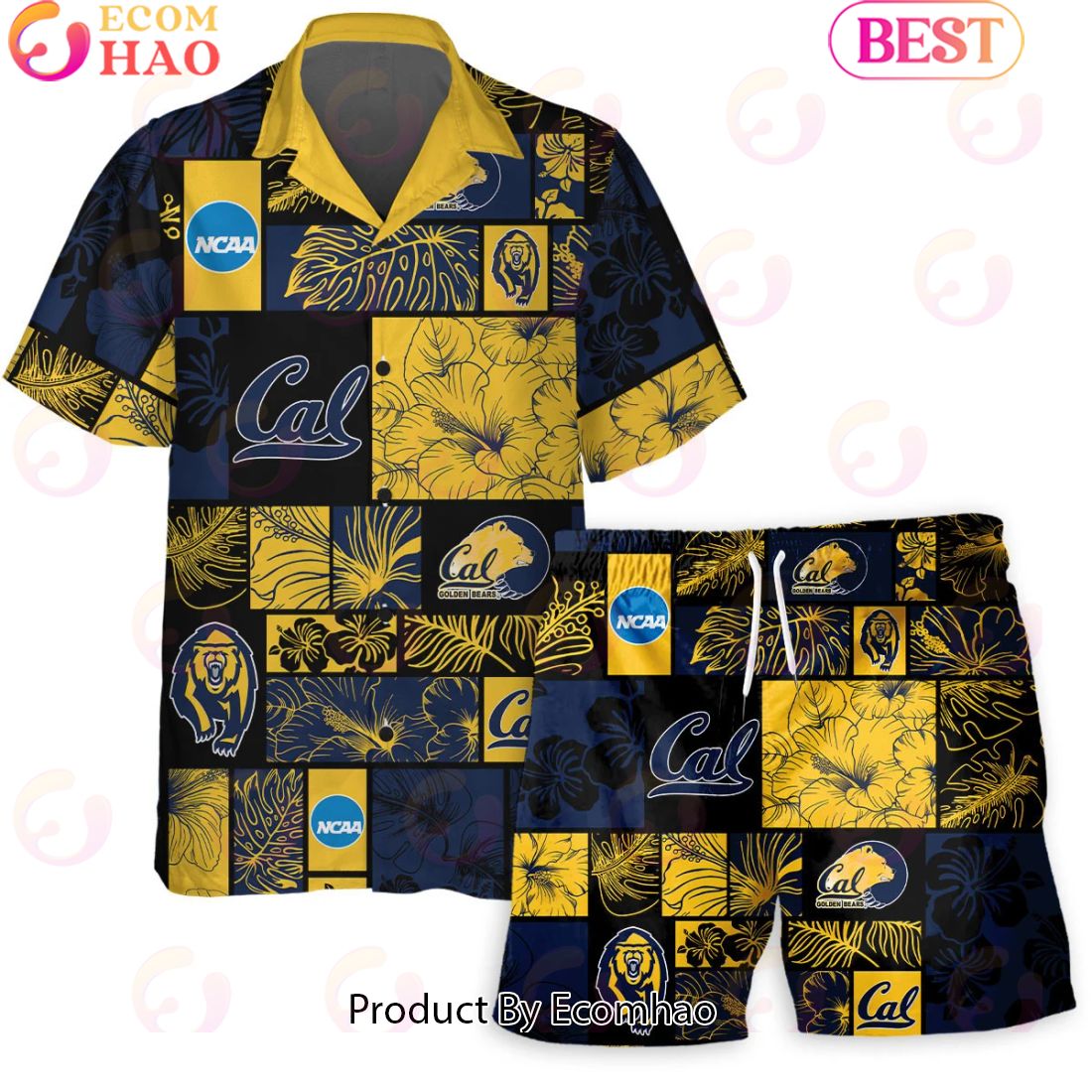 We Are Loud We Are Proud We Are California Golden Bears Hawaiian Shirt And Short