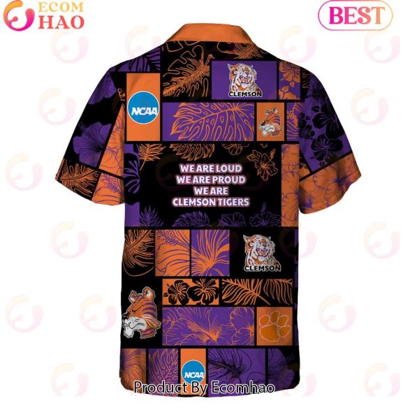 We Are Loud We Are Proud We Are Clemson Tigers Hawaiian Shirt And Short
