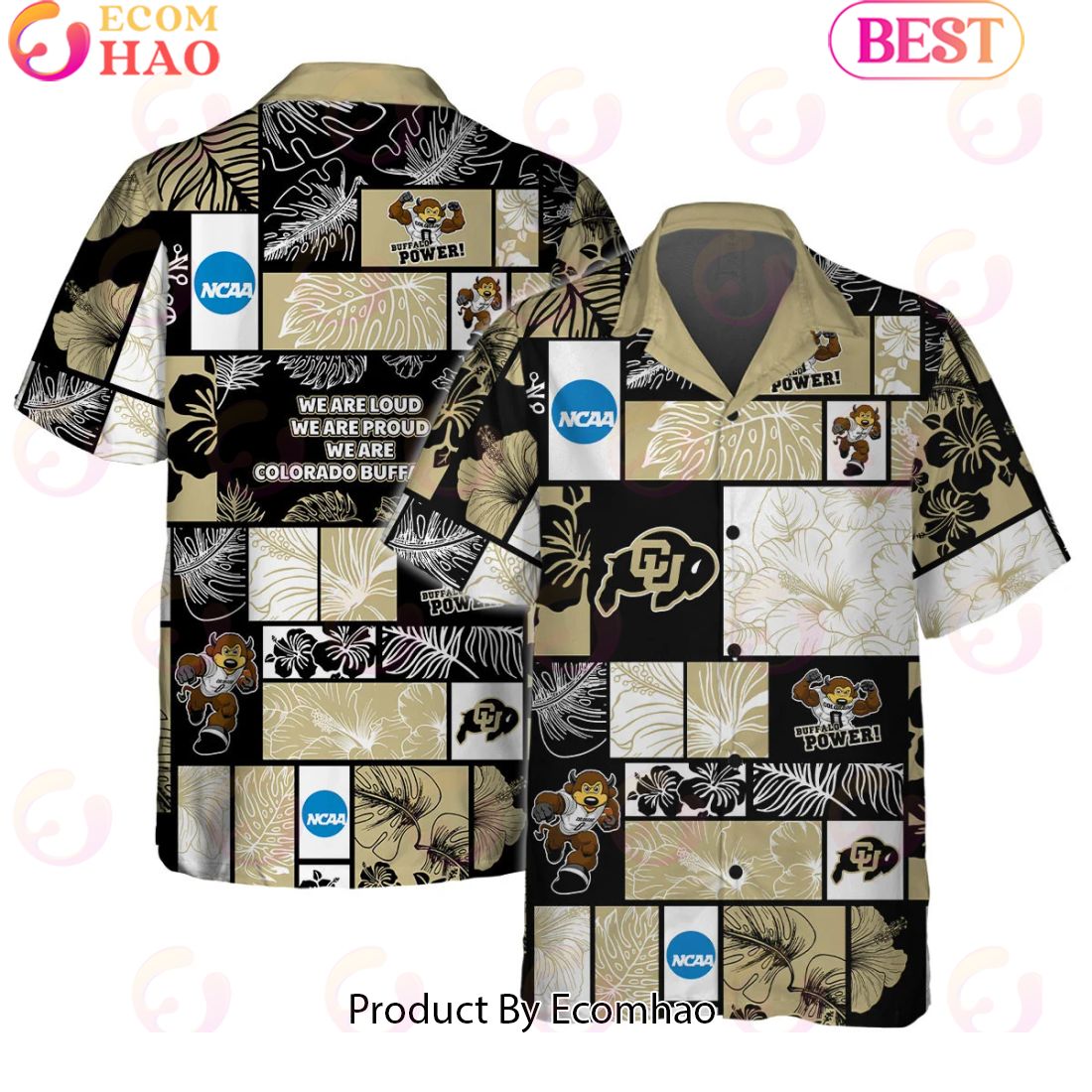 We Are Loud We Are Proud We Are Colorado Buffaloes Hawaiian Shirt And Short