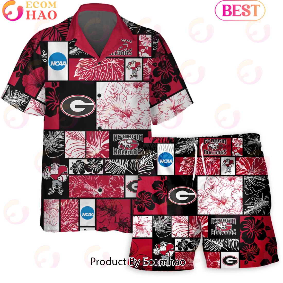 We Are Loud We Are Proud We Are Georgia Bulldogs Hawaiian Shirt And Short