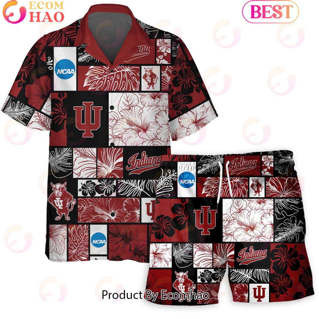 We Are Loud We Are Proud We Are Indiana Hoosiers Hawaiian Shirt And Short