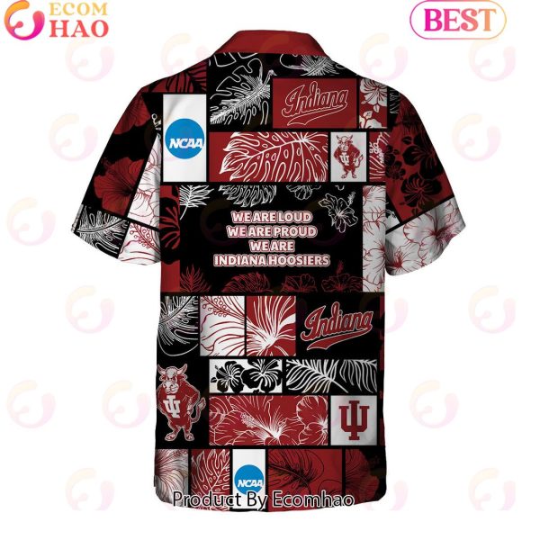 We Are Loud We Are Proud We Are Indiana Hoosiers Hawaiian Shirt And Short
