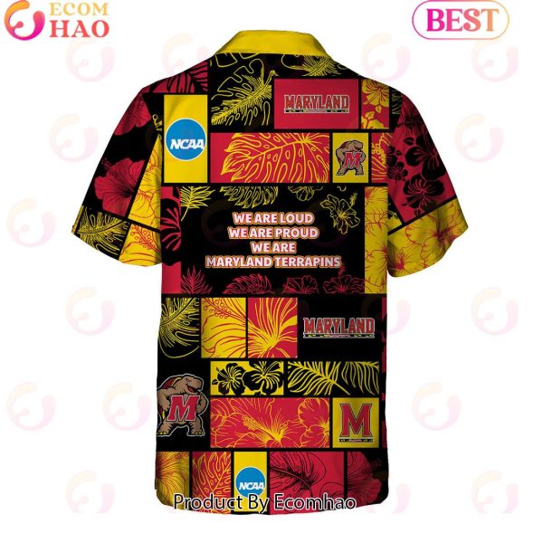 We Are Loud We Are Proud We Are Maryland Terrapins Hawaiian Shirt And Short
