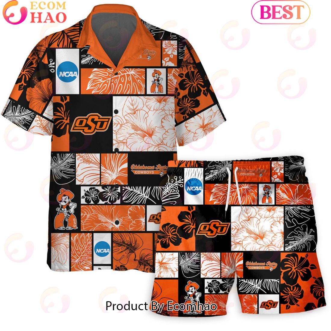 We Are Loud We Are Proud We Are Oklahoma State Cowboys Hawaiian Shirt And Short