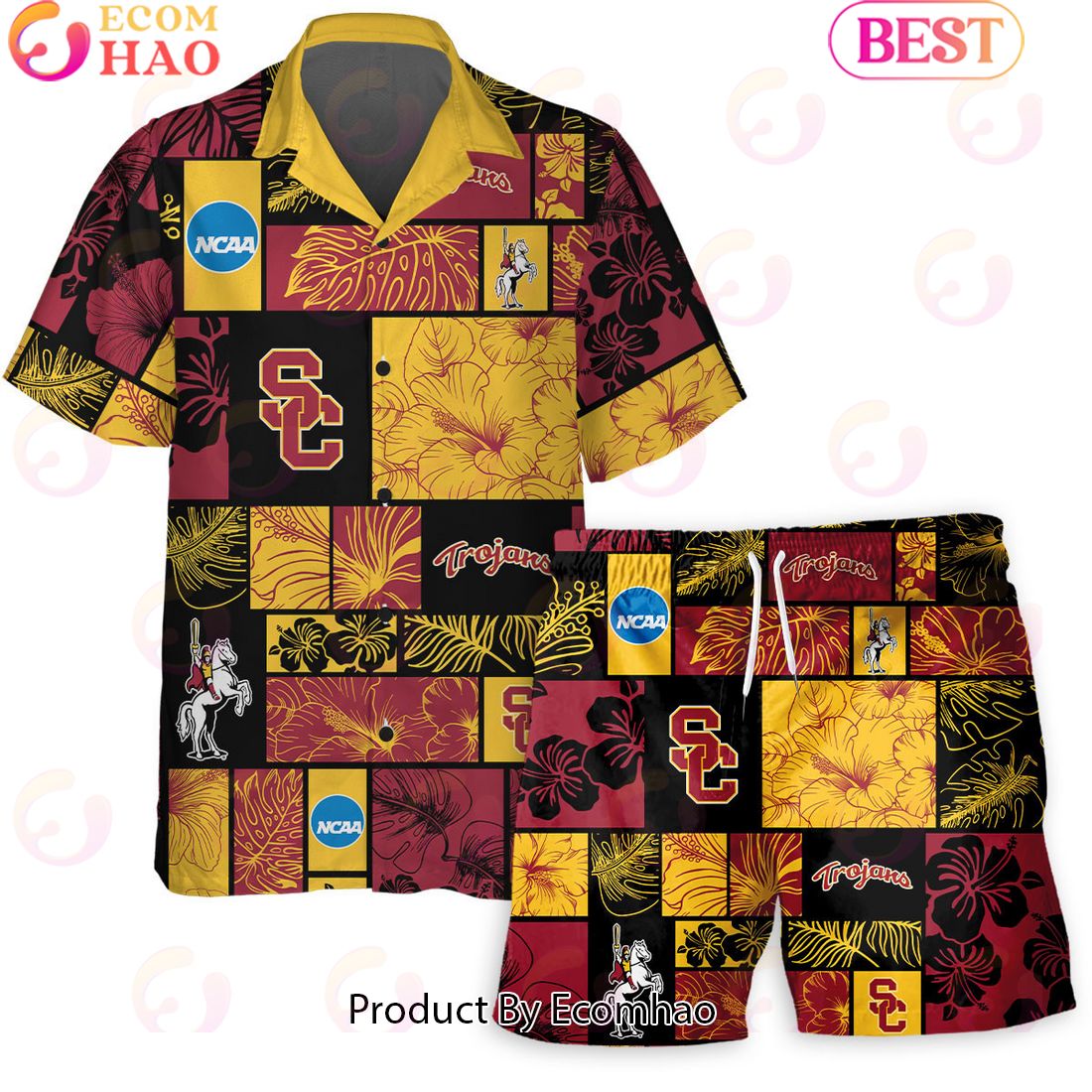 We Are Loud We Are Proud We Are USC Trojans Hawaiian Shirt And Short