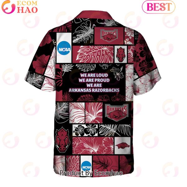 We Are Loud We Are Proud We Are Arkansas Razorbacks Hawaiian Shirt And Short