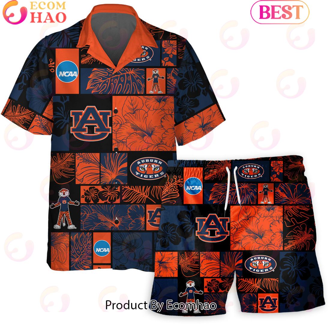 We Are Loud We Are Proud We Are Auburn Tigers Hawaiian Shirt And Short