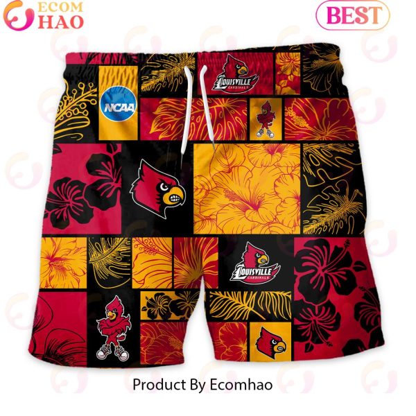 We Are Loud We Are Proud We Are Louisville Cardinals Hawaiian Shirt And Short