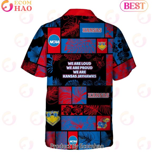 We Are Loud We Are Proud We Are Kansas Jayhawks Hawaiian Shirt And Short
