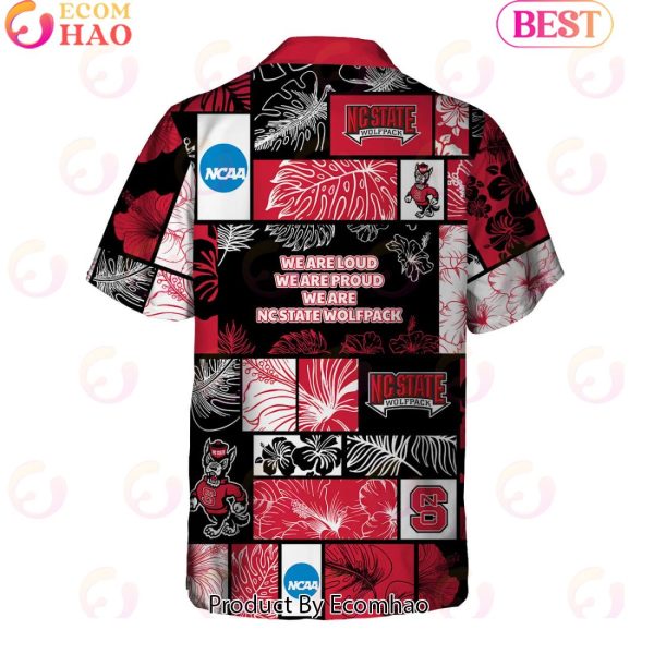 We Are Loud We Are Proud We Are NC State Wolfpack Hawaiian Shirt And Short
