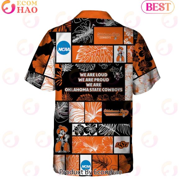We Are Loud We Are Proud We Are Oklahoma State Cowboys Hawaiian Shirt And Short