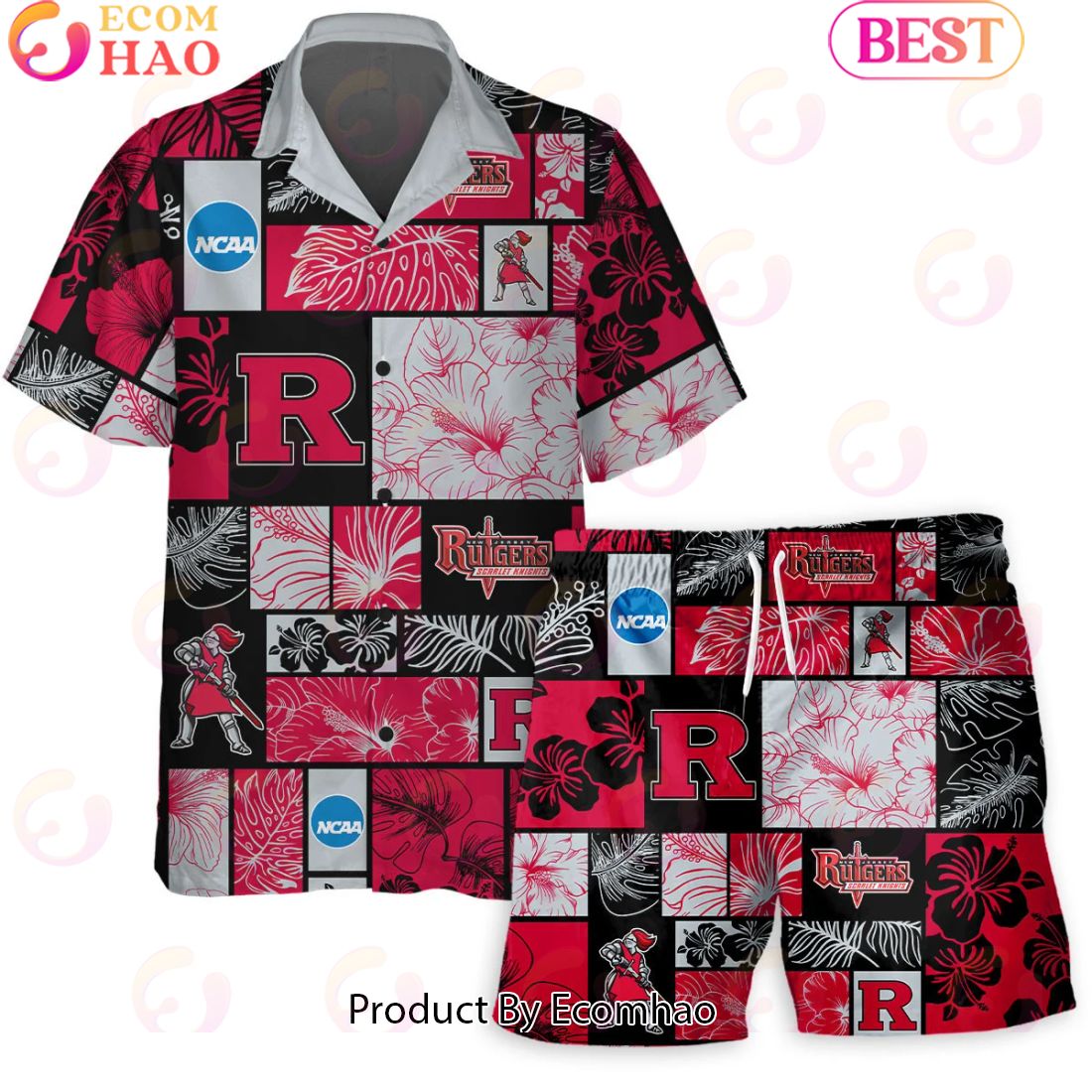 We Are Loud We Are Proud We Are Rutgers Scarlet Knights Hawaiian Shirt And Short